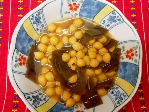 ひよこ豆の煮物